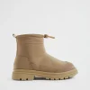 Seed Heritage Gumboots-Nylon Winter Boot Cocoa