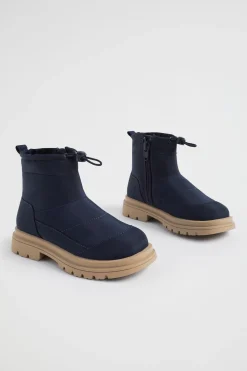 Seed Heritage Sneakers & Trainers-Nylon Winter Boot Navy