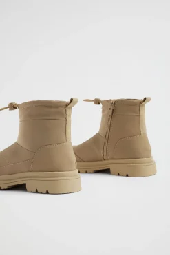 Seed Heritage Gumboots-Nylon Winter Boot Cocoa