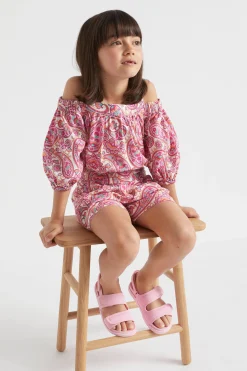 Seed Heritage Sandals & Slides-Padded Sandal Candy Pink