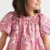 Seed Heritage Dresses-Paisley Dress Fuchsia