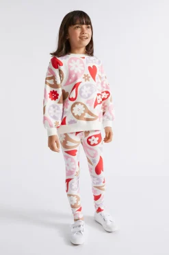 Seed Heritage Pants-Paisley Legging Canvas