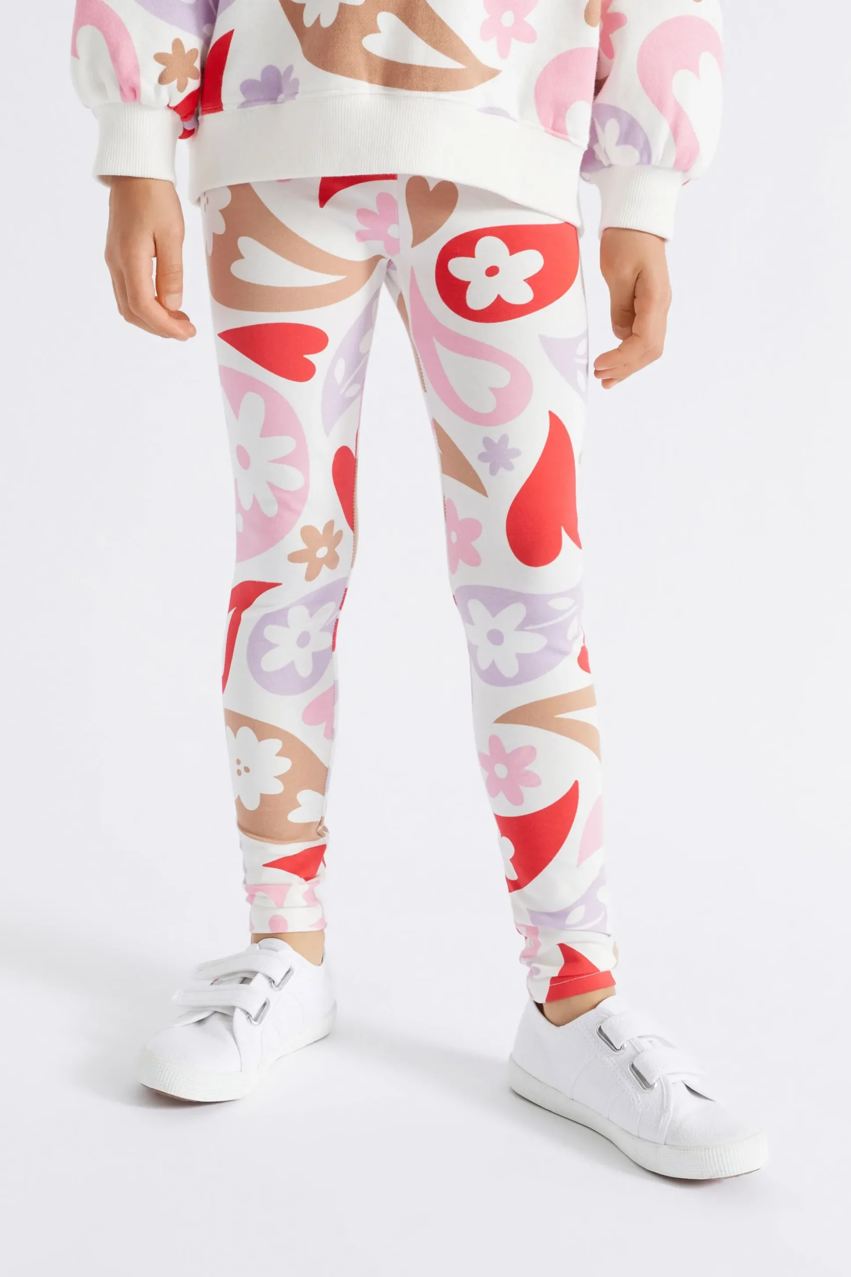 Seed Heritage Pants-Paisley Legging Canvas