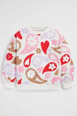 Seed Heritage Knitwear & Sweaters-Paisley Sweat Canvas
