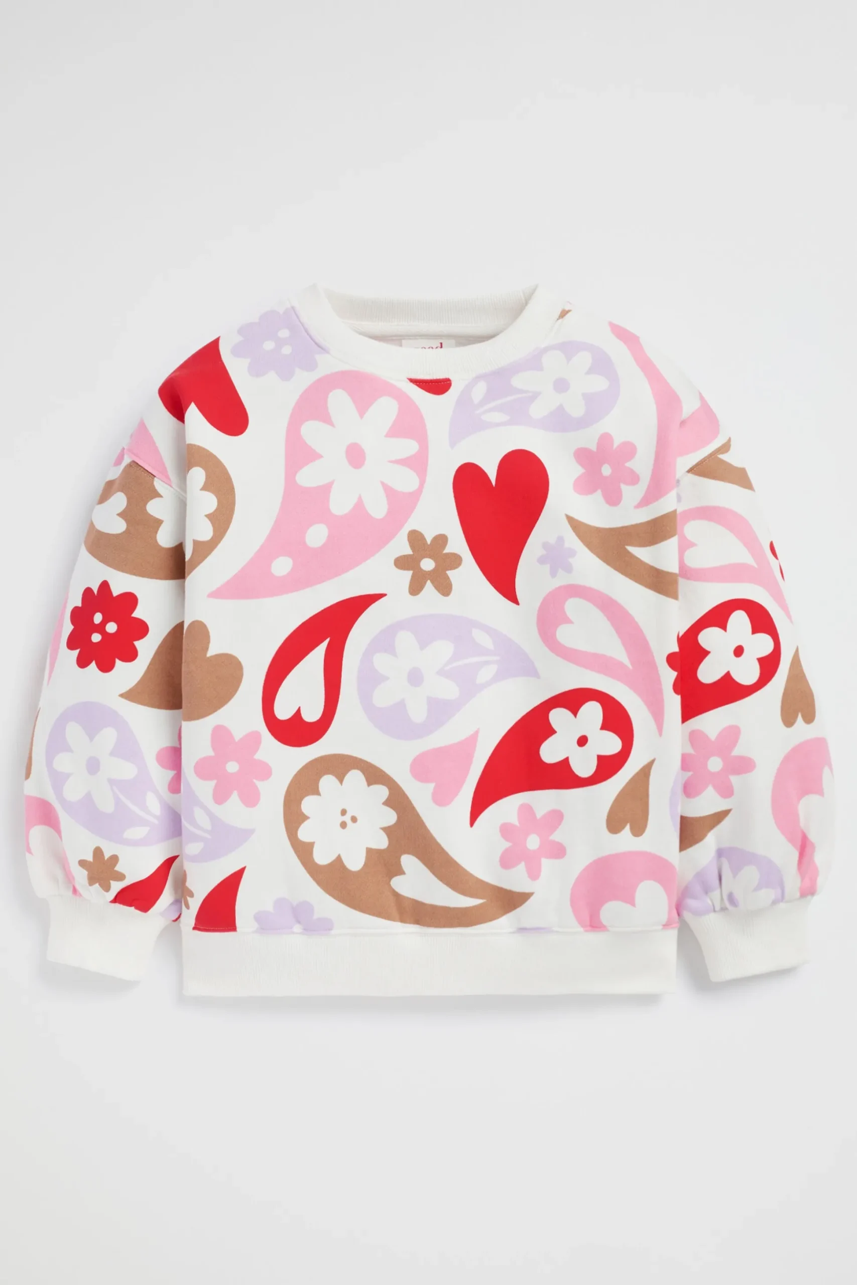 Seed Heritage Knitwear & Sweaters-Paisley Sweat Canvas
