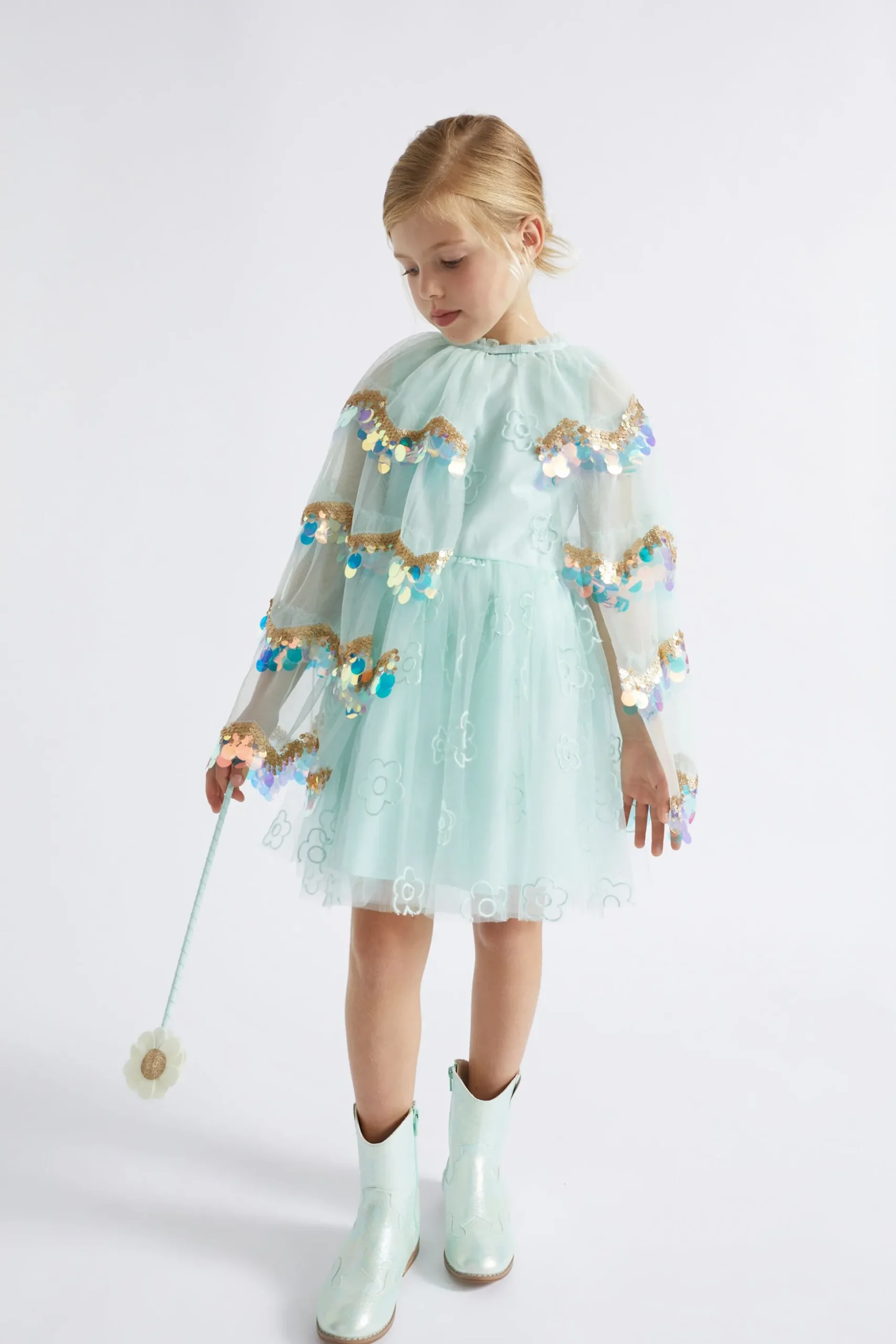 Seed Heritage Ponchos & Capes-Party Cape Multi