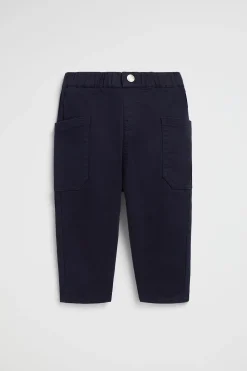 Seed Heritage Pants-Patch Pocket Pant Midnight Blue