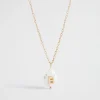 Seed Heritage Jewellery-Pearl Alphaet Necklace B