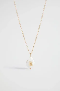 Seed Heritage Jewellery-Pearl Alphaet Necklace B