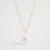 Seed Heritage Jewellery-Pearl Alphabet Neclace K