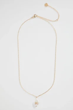 Seed Heritage Jewellery-Pearl Alphabet Necklace M