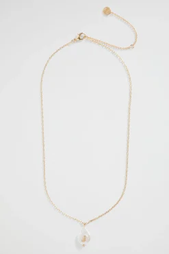 Seed Heritage Jewellery-Pearl Alphabet Necklace J