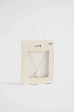 Seed Heritage Jewellery-Pearl Alphabet Neklae C