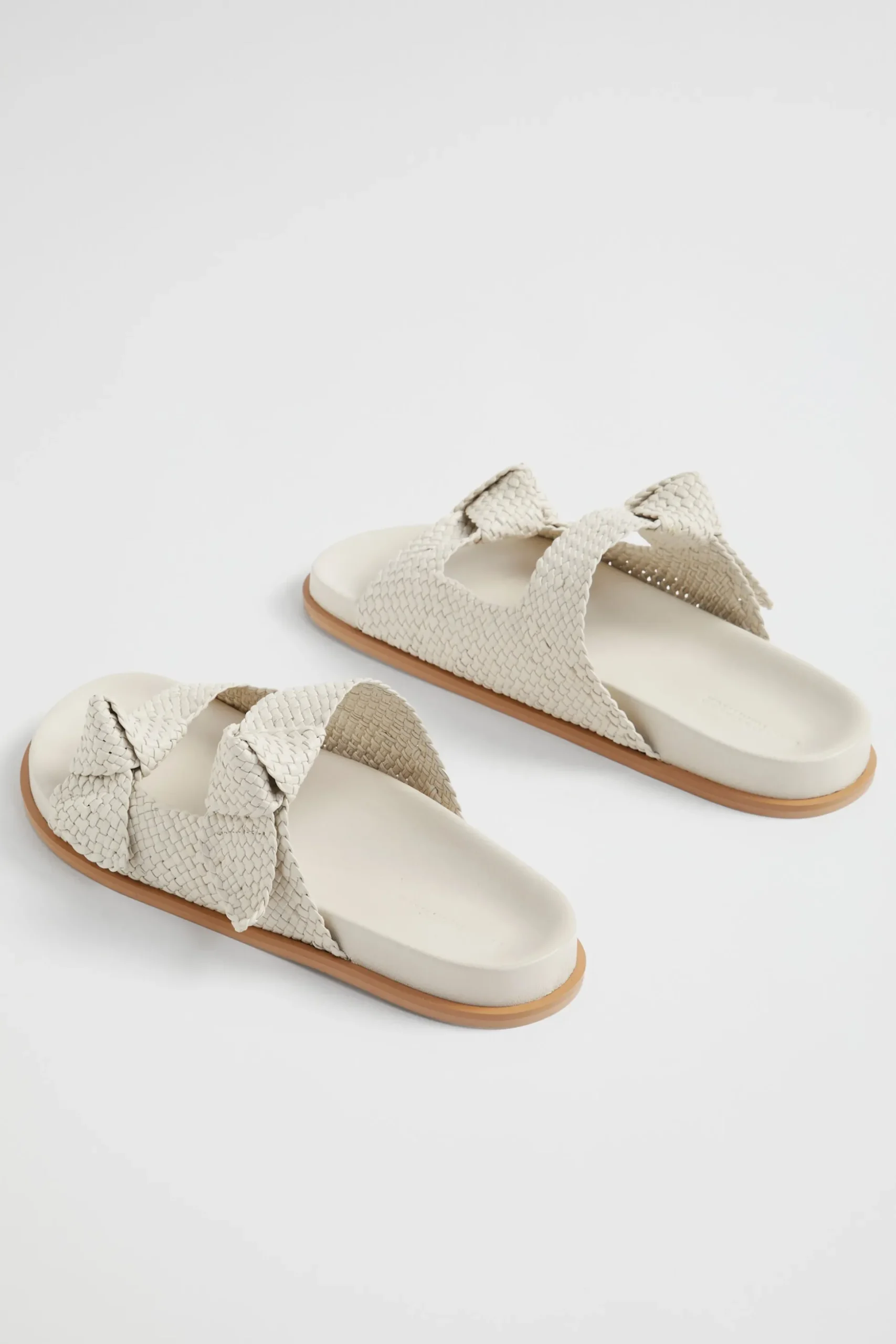 Seed Heritage Sandals & Thongs-Penelope Knot Slide Bone