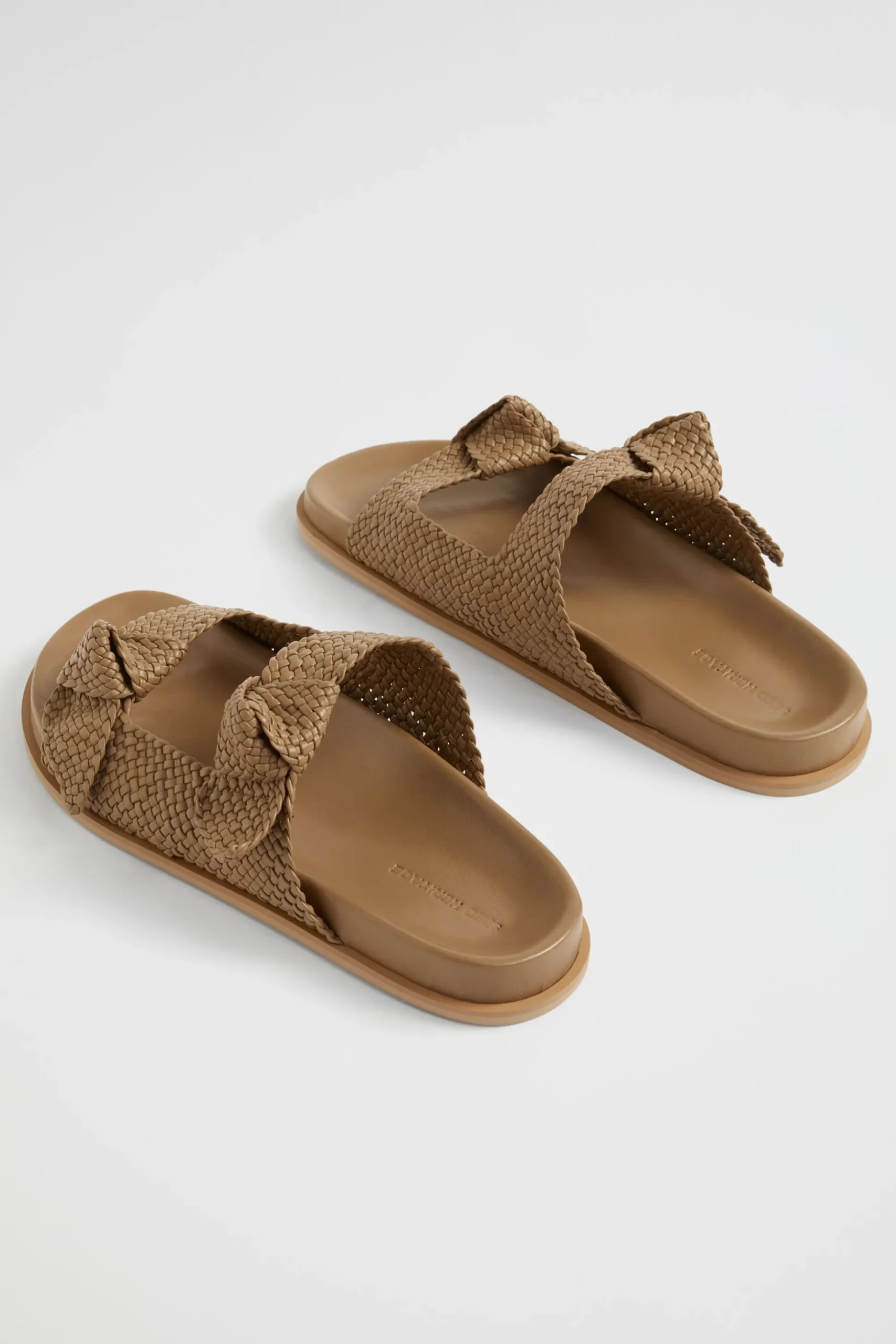Seed Heritage Sandals & Thongs-Penelope Knot Slide Cashew