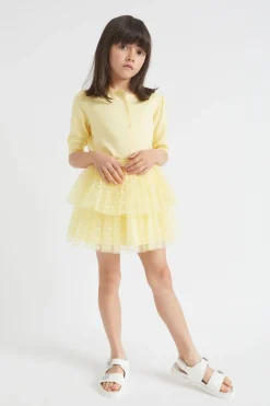 Seed Heritage Skirts-Polka Dot Tutu Skirt Buttercup