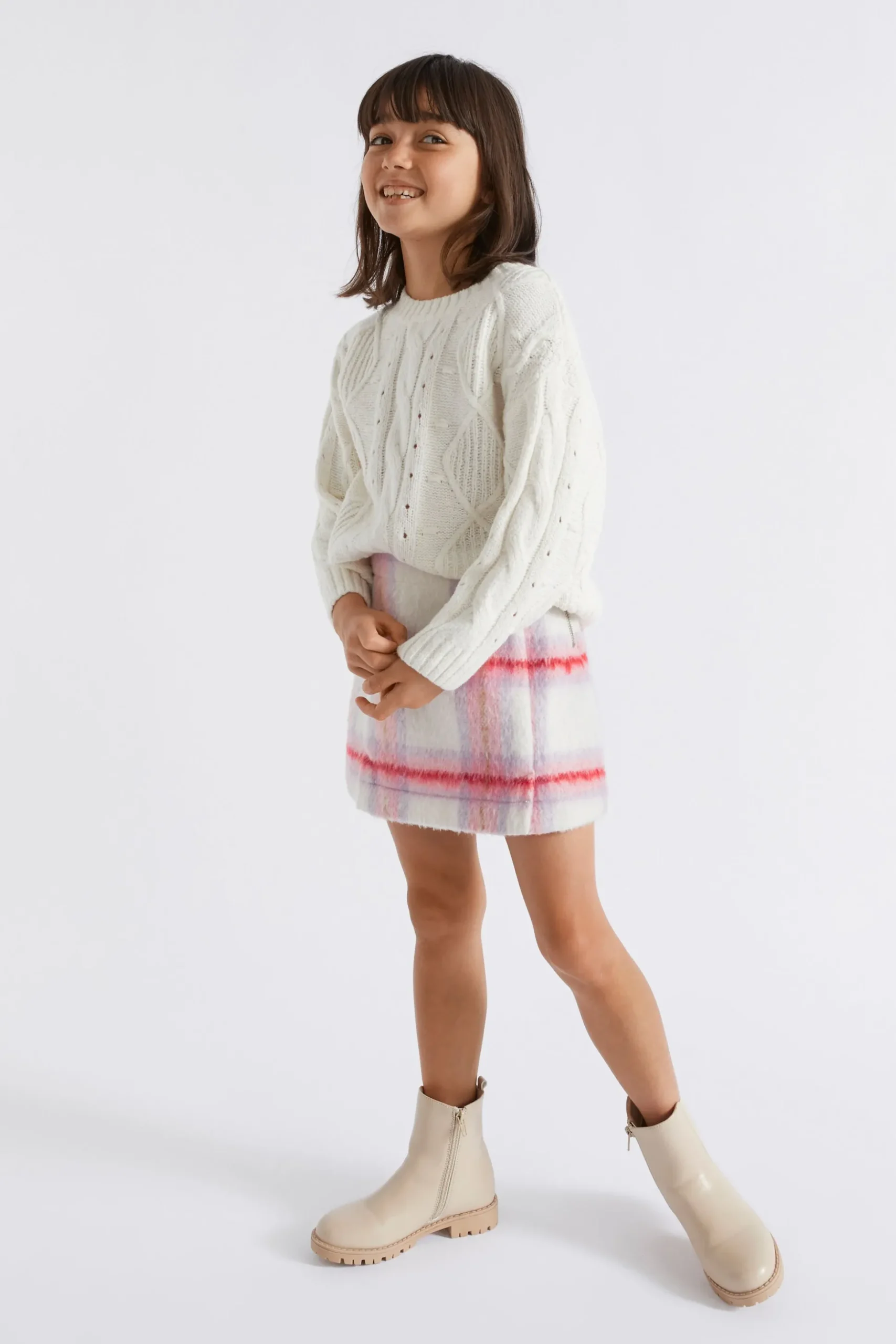 Seed Heritage Knitwear & Sweaters-Pompom Cable Knit Canvas