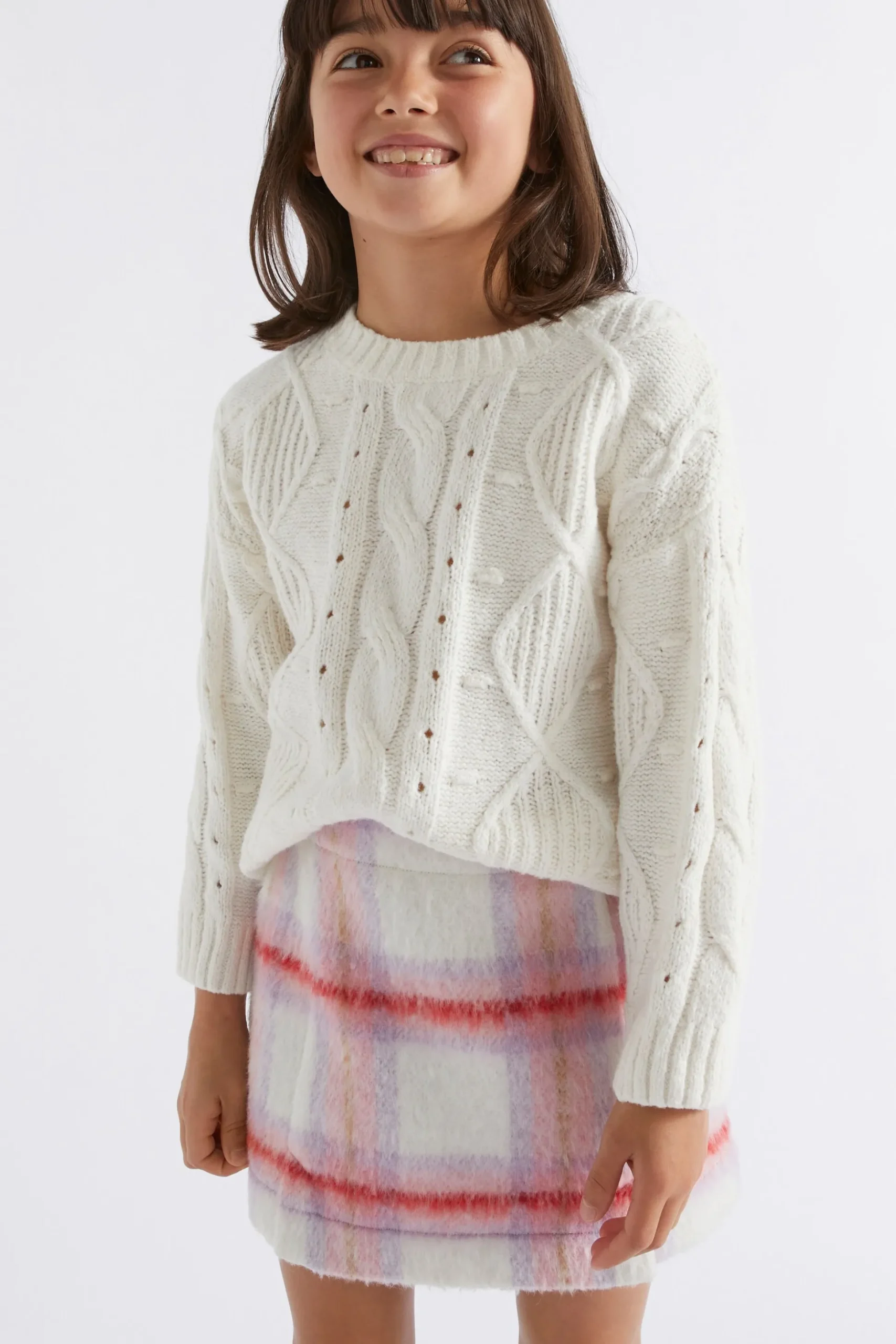 Seed Heritage Knitwear & Sweaters-Pompom Cable Knit Canvas