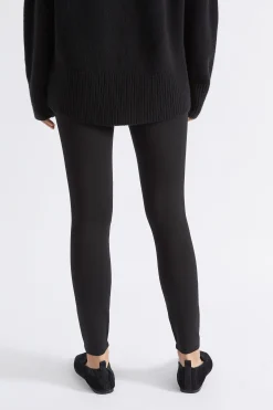 Seed Heritage Pants-Ponte Legging Black
