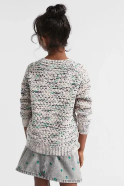 Seed Heritage T-Shirts & Tops-Popcorn Mixy Crop Knit Multi