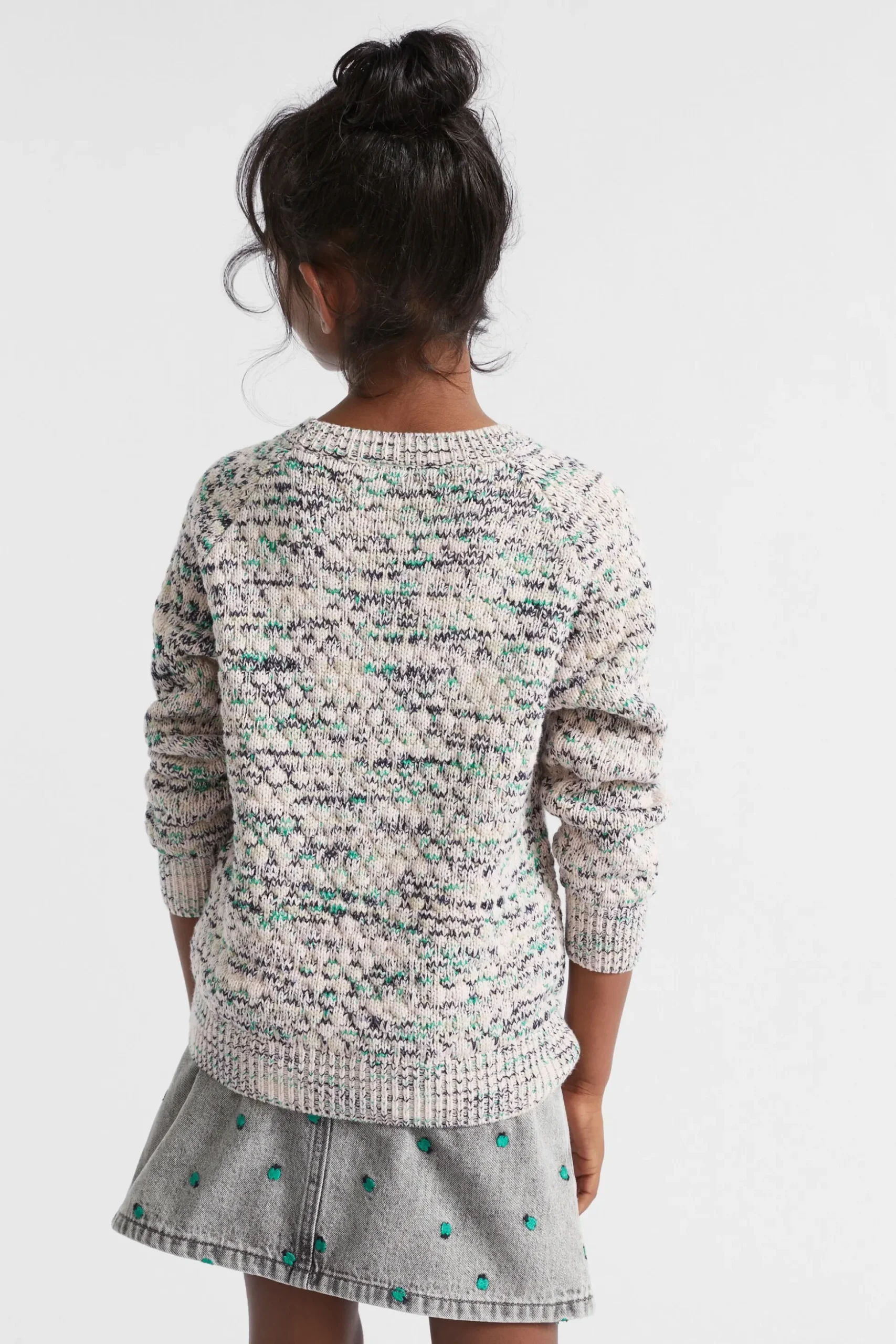 Seed Heritage T-Shirts & Tops-Popcorn Mixy Crop Knit Multi