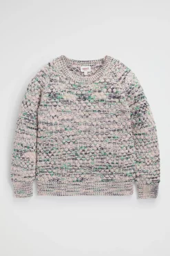 Seed Heritage T-Shirts & Tops-Popcorn Mixy Crop Knit Multi