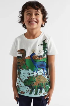 Seed Heritage T-Shirts & Tops-Prehistoric Tee Canvas