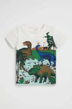 Seed Heritage T-Shirts & Tops-Prehistoric Tee Canvas