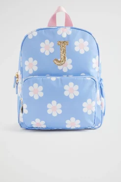 Seed Heritage Bags-Print Initial Backpack J