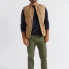 Seed Heritage Jackets & Vests-Puffer Vest Almond