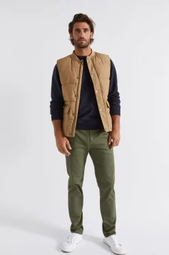 Seed Heritage Jackets & Vests-Puffer Vest Almond