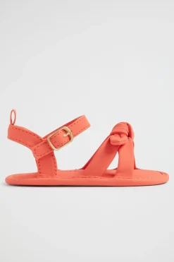 Seed Heritage Sandals-Puffy Knot Sandal Watermelon