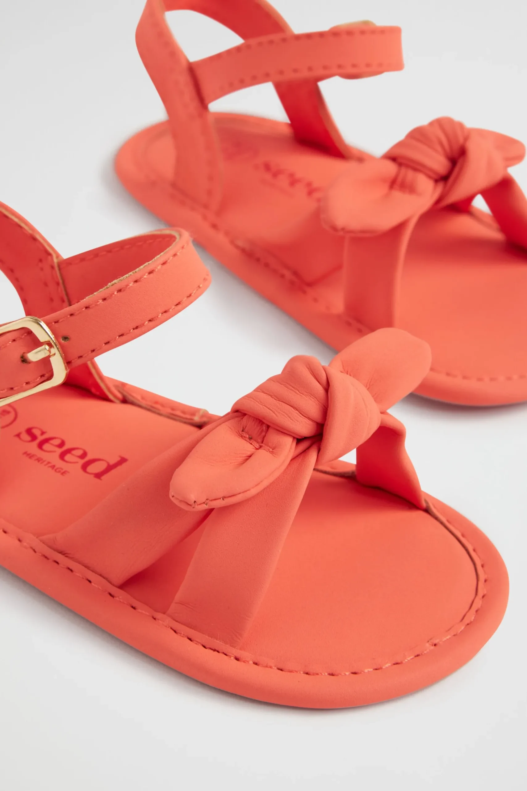 Seed Heritage Sandals-Puffy Knot Sandal Watermelon