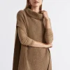 Seed Heritage Scarves & Kaftans-Pullover Poncho Deep Brass