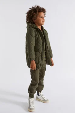 Seed Heritage Jackets & Vests-Quilted Anorak Pine