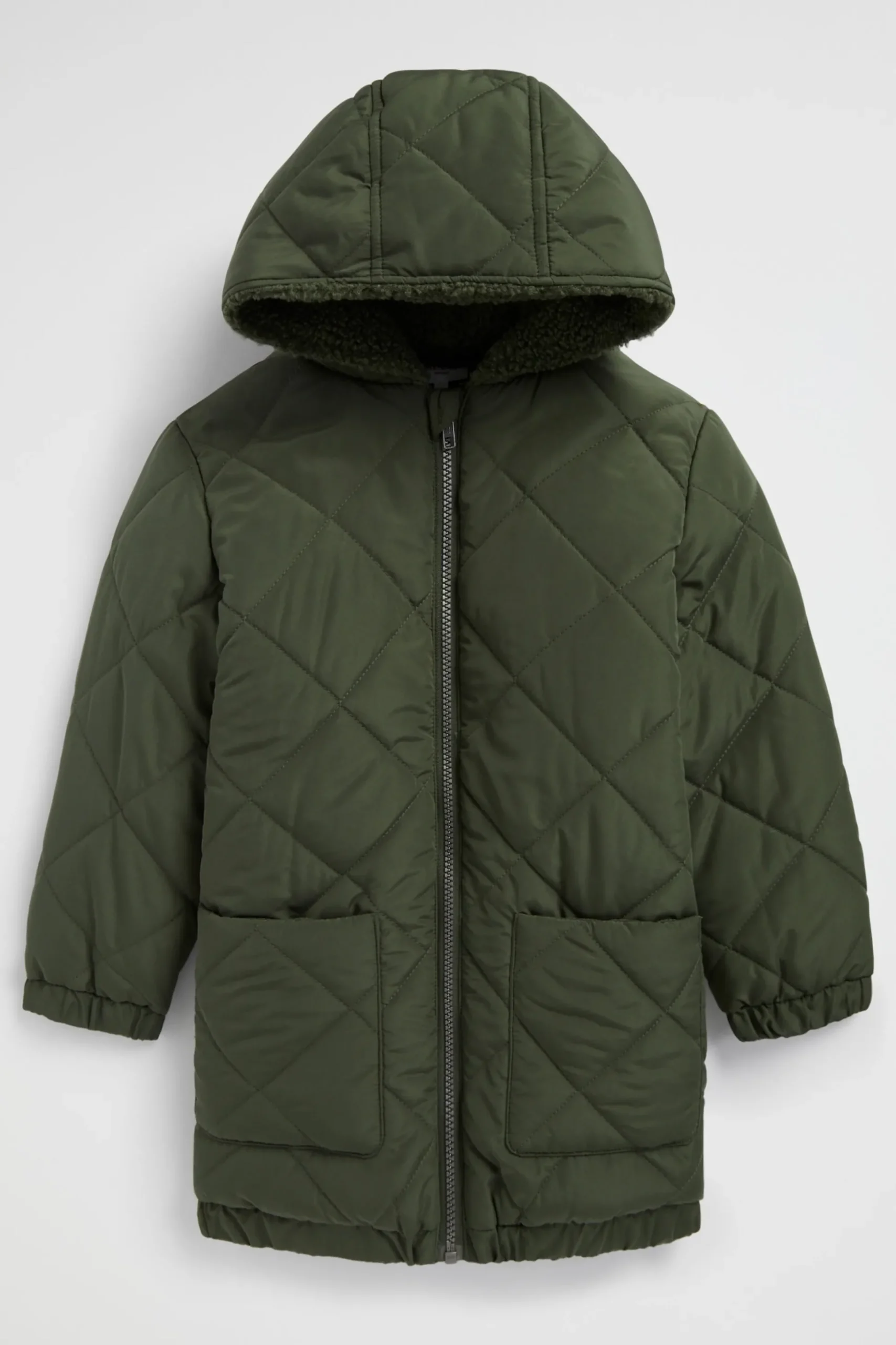 Seed Heritage Jackets & Vests-Quilted Anorak Pine