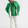 Seed Heritage Jackets & Vests-Quilted Bomber Jade