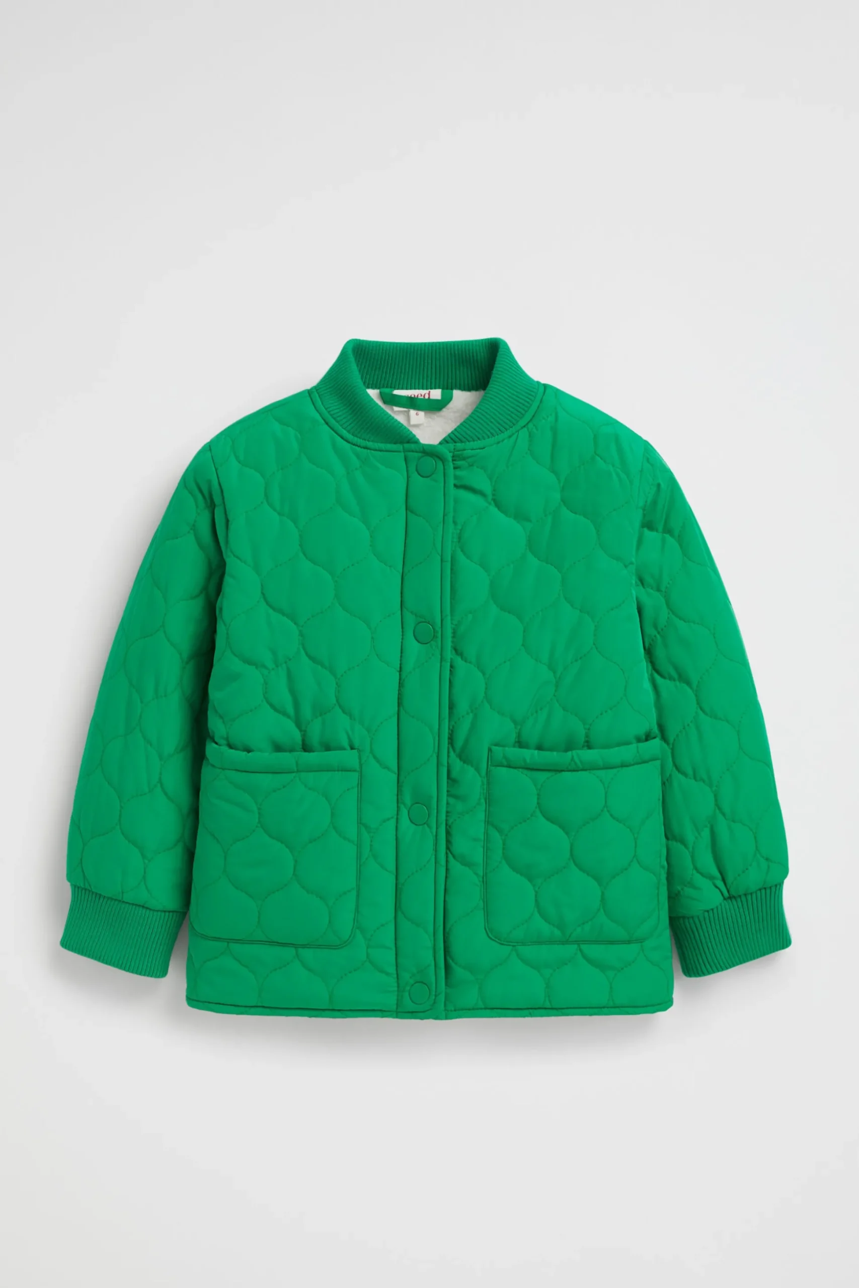 Seed Heritage Jackets & Vests-Quilted Bomber Jade