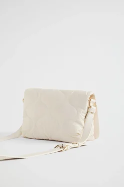Seed Heritage Cross Body-Quilted Crossbody Bag Vanilla Cream