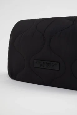 Seed Heritage Cross Body-Quilted Crossbody Bag Black