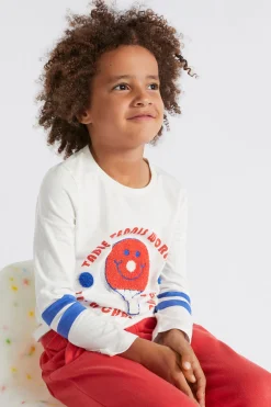 Seed Heritage T-Shirts & Tops-Racquet Tee Canvas