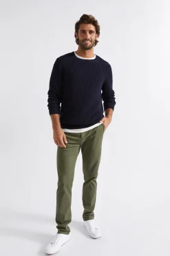 Seed Heritage T-Shirts & Sweaters-Raglan Knit Sweater Midnight Blue