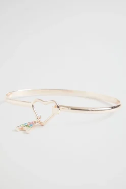 Seed Heritage Jewellery-Rinbow Dimnte Initil Bngle A