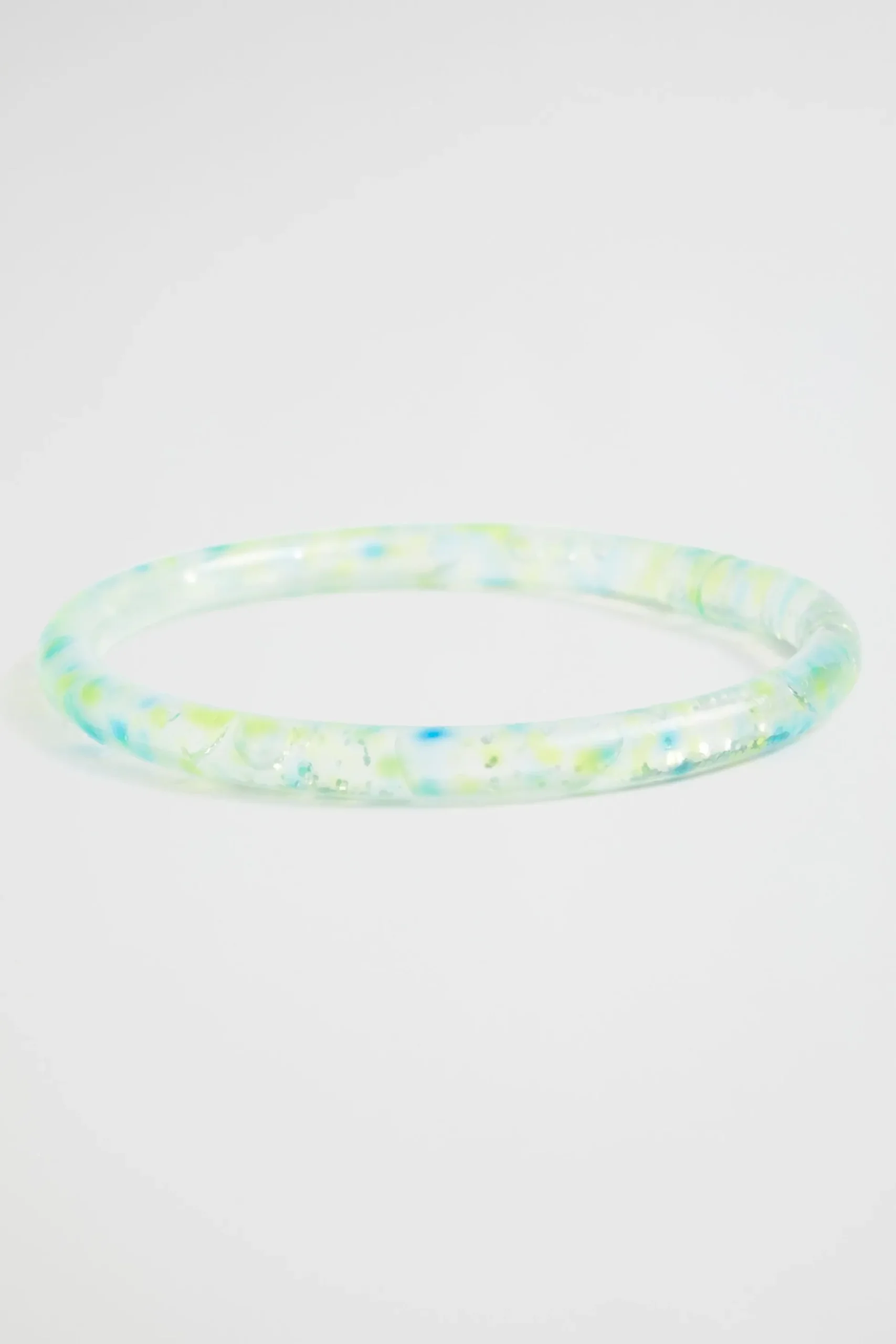 Seed Heritage Jewellery-Rainbow Glitter Bangles Multi