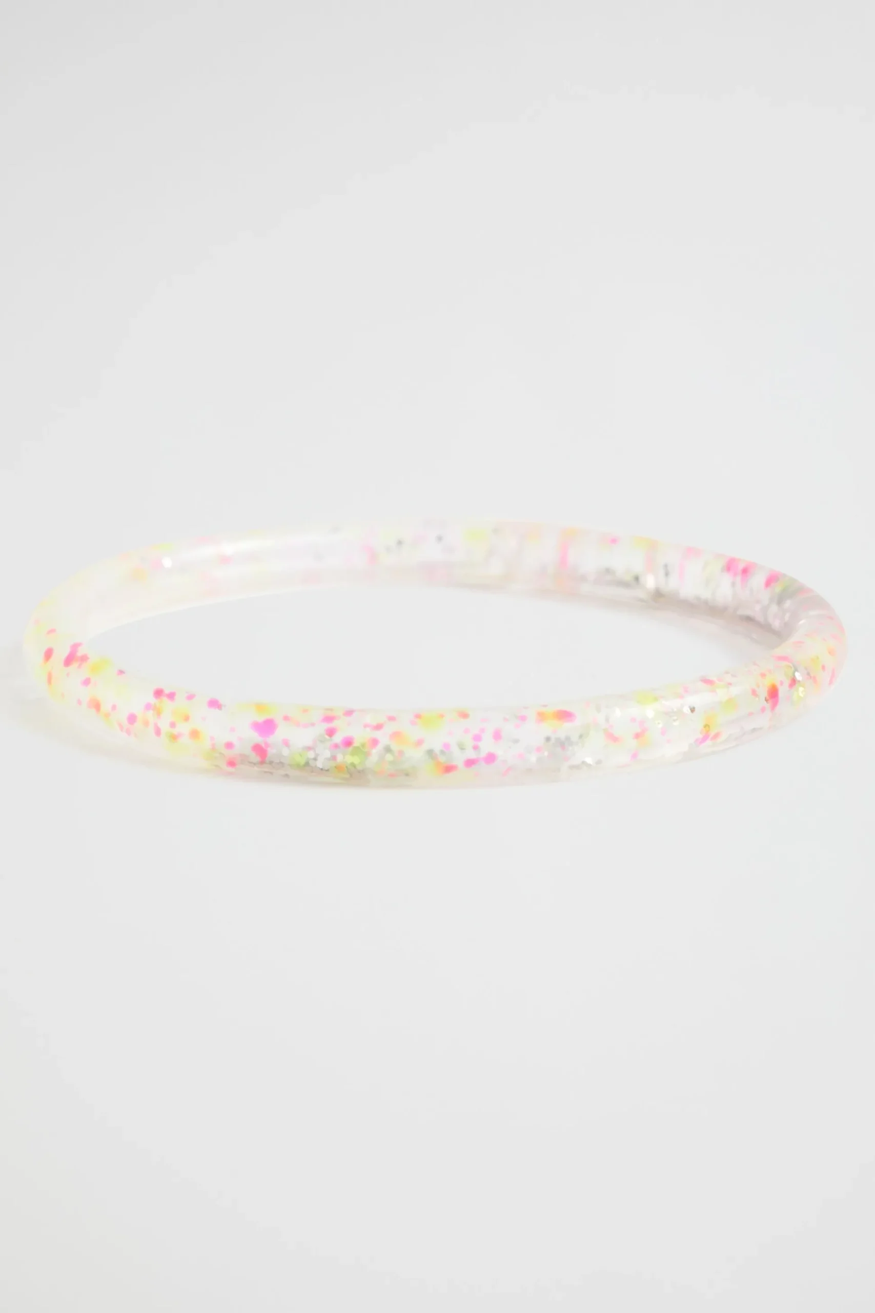 Seed Heritage Jewellery-Rainbow Glitter Bangles Multi