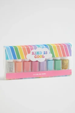Seed Heritage Beauty & Lips & Nails-Rainbow Nail Kit 8 Pack Multi