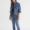 Seed Heritage Denim & Jeans-Relaxed Denim Jacket Classic Blue