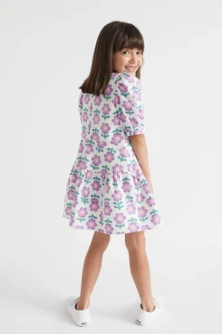 Seed Heritage Dresses-Retro Floral Dress Multi