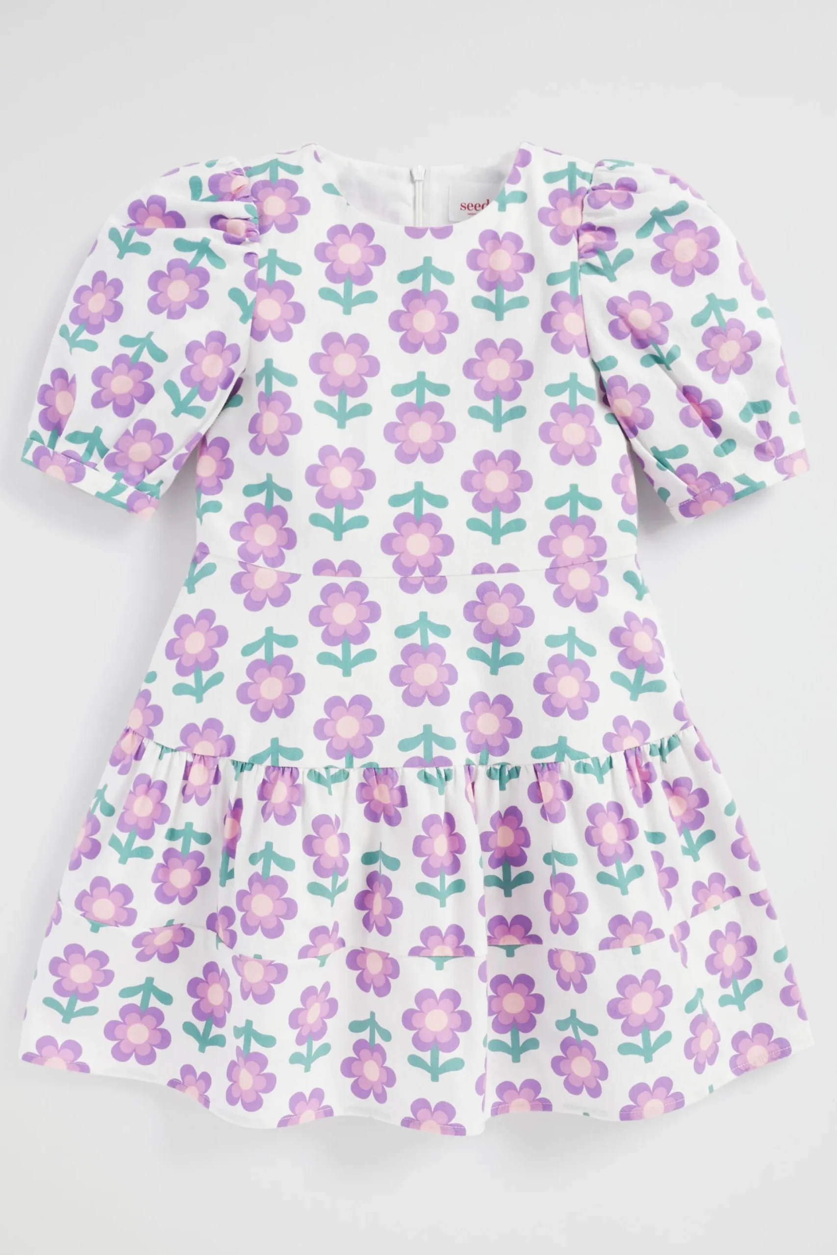 Seed Heritage Dresses-Retro Floral Dress Multi
