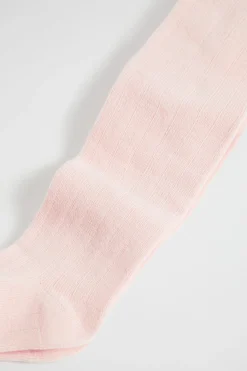 Seed Heritage Tights-Rib Full Length Tight Dusty Rose